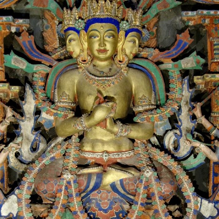 The temple at Sumda Chun, Leh district