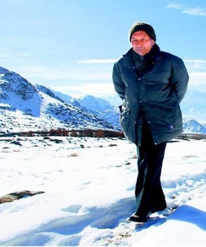 Chewang Norphel, the Ladakhi civil engineer known for building artificial glaciers