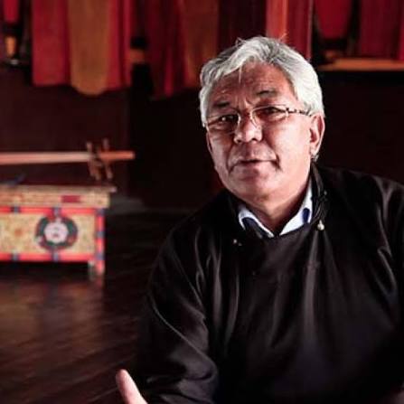 Morup Namgyal photographed in Ladakh, the folk archivist awarded the Padma Shri in 2004