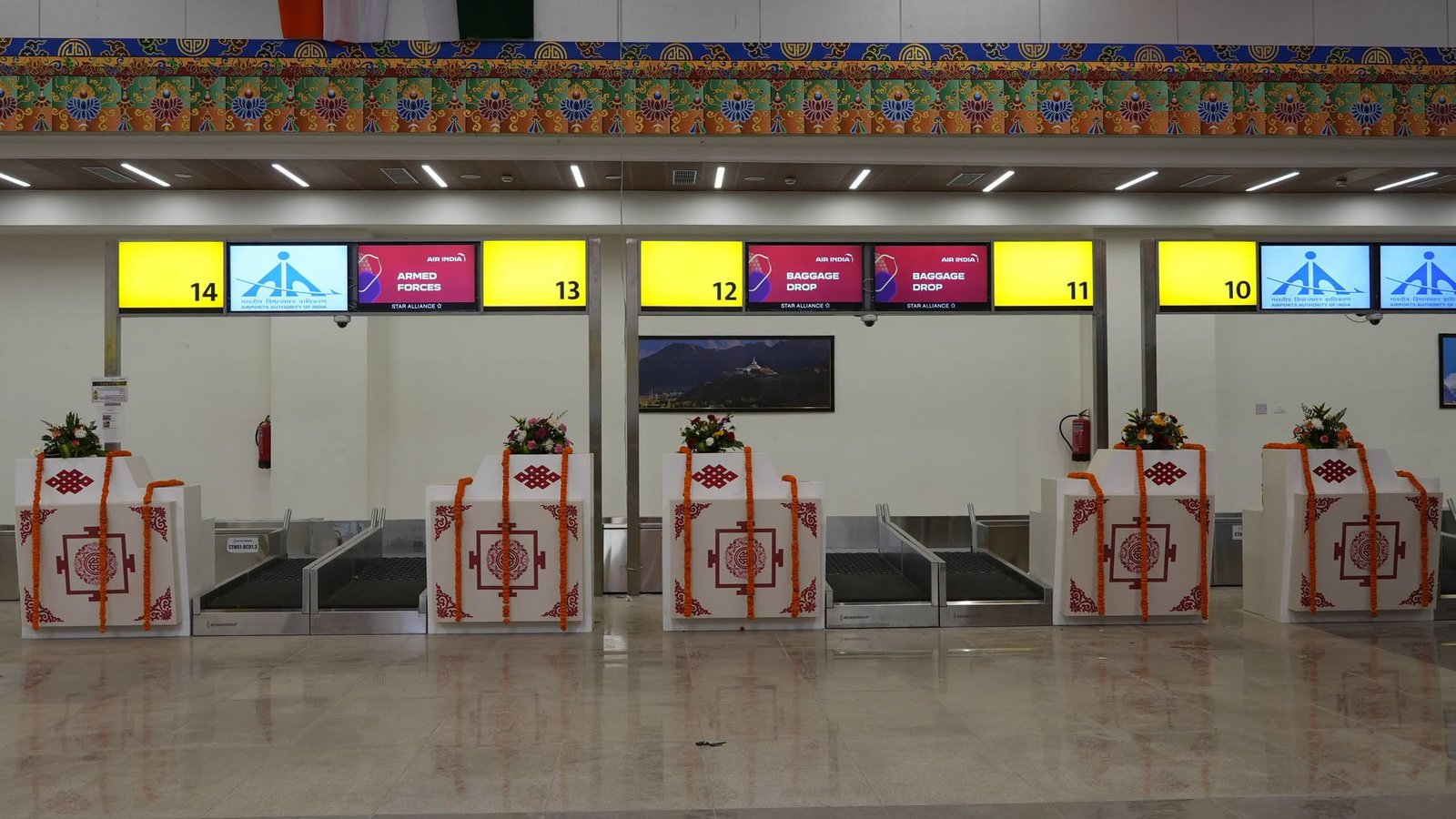 Kushok Bakula Rimpochee Airport's new terminal in Leh