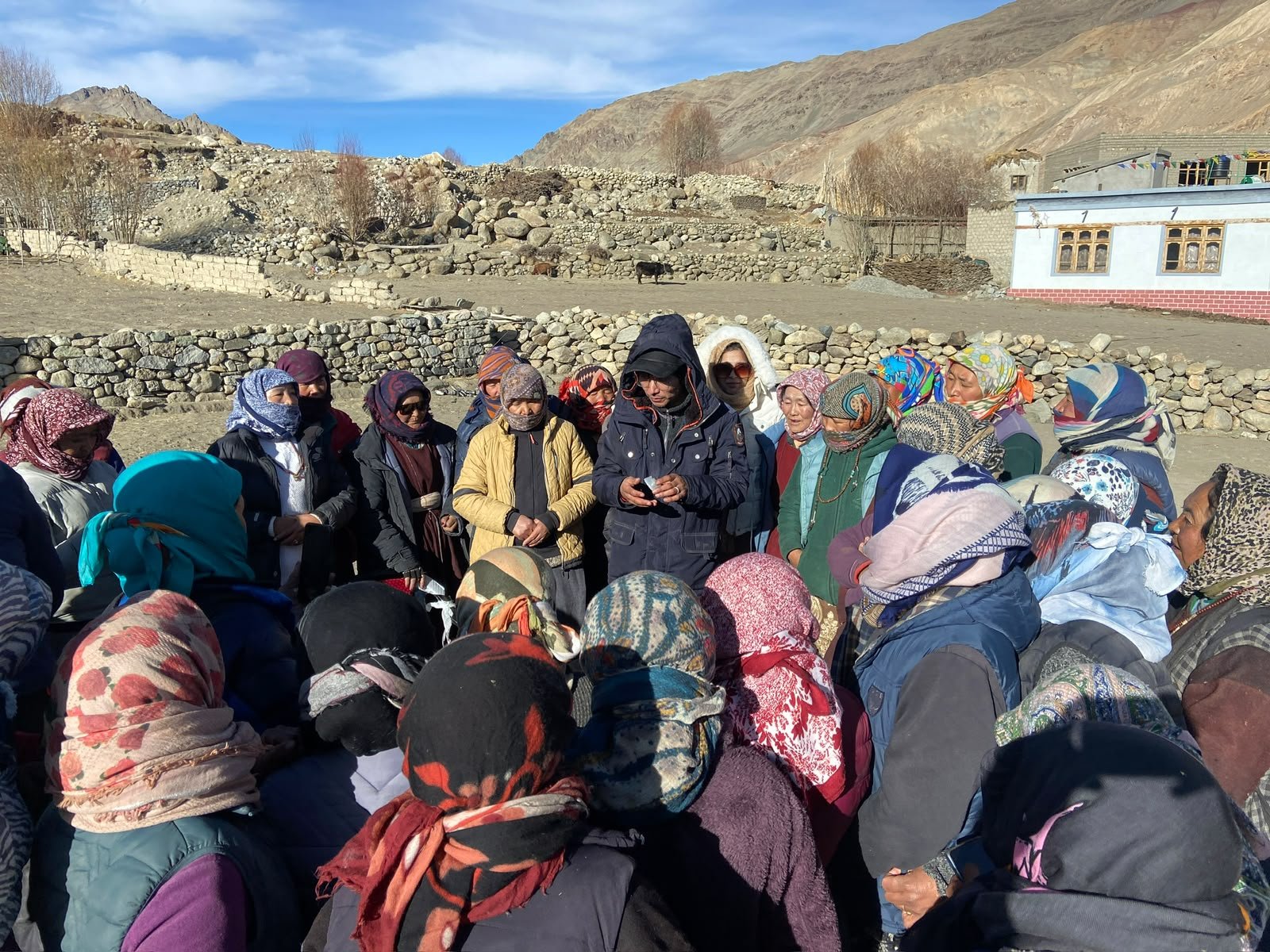 Farmers who supply Ladakh Herbs, in Ladakh